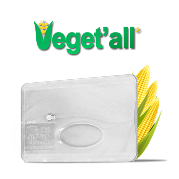 Veget'all®, le porte-carte écologique, biosourcé et biodégradable